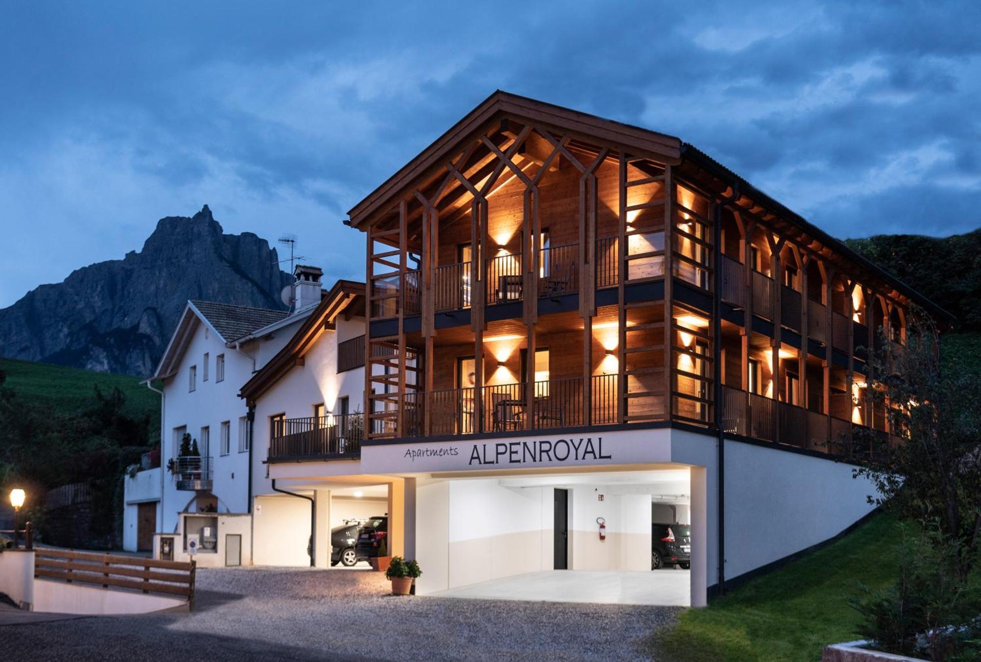 Hotel Alpenroyal Castelrotto Exterior foto